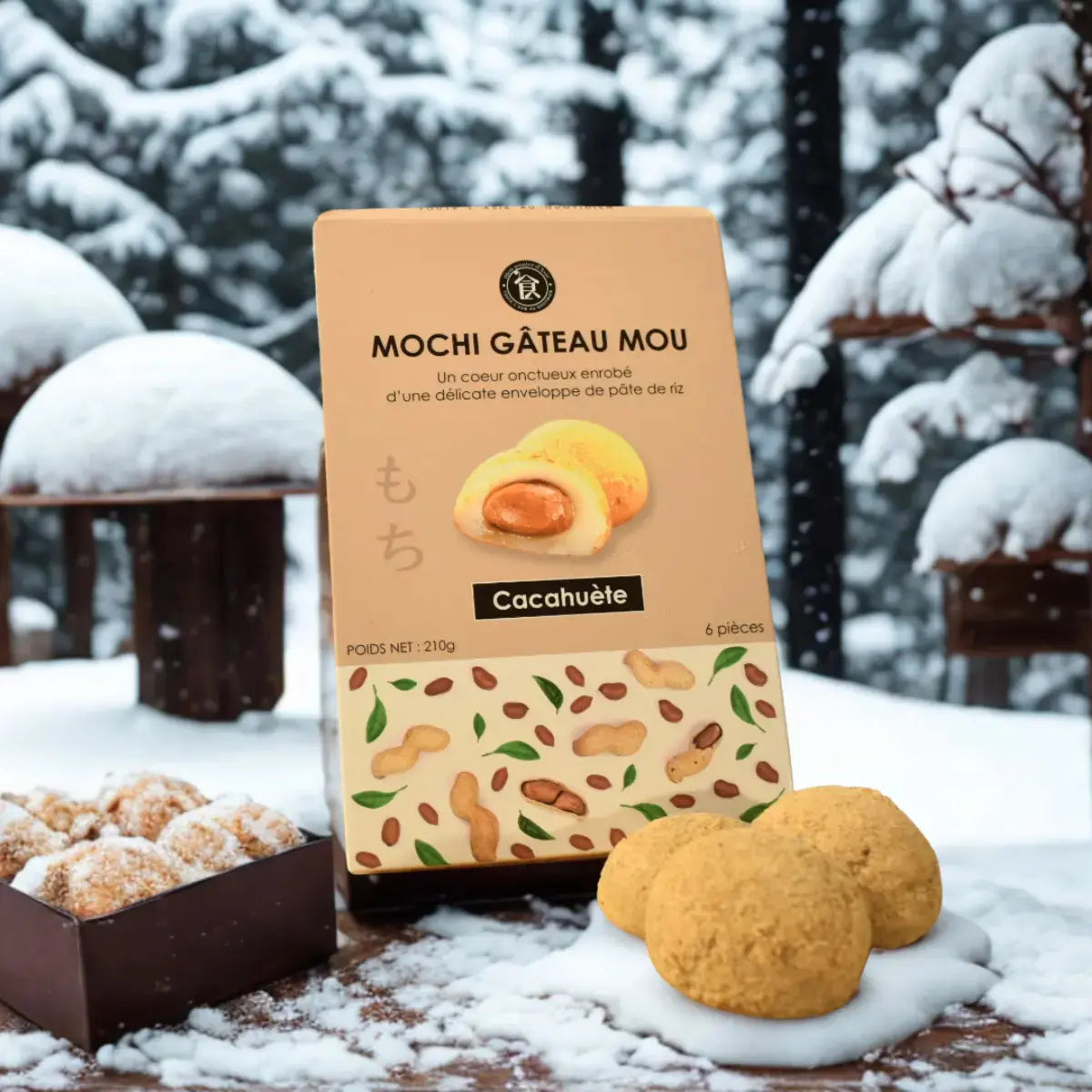 Mochi Cacahuète Yuuki snacks
