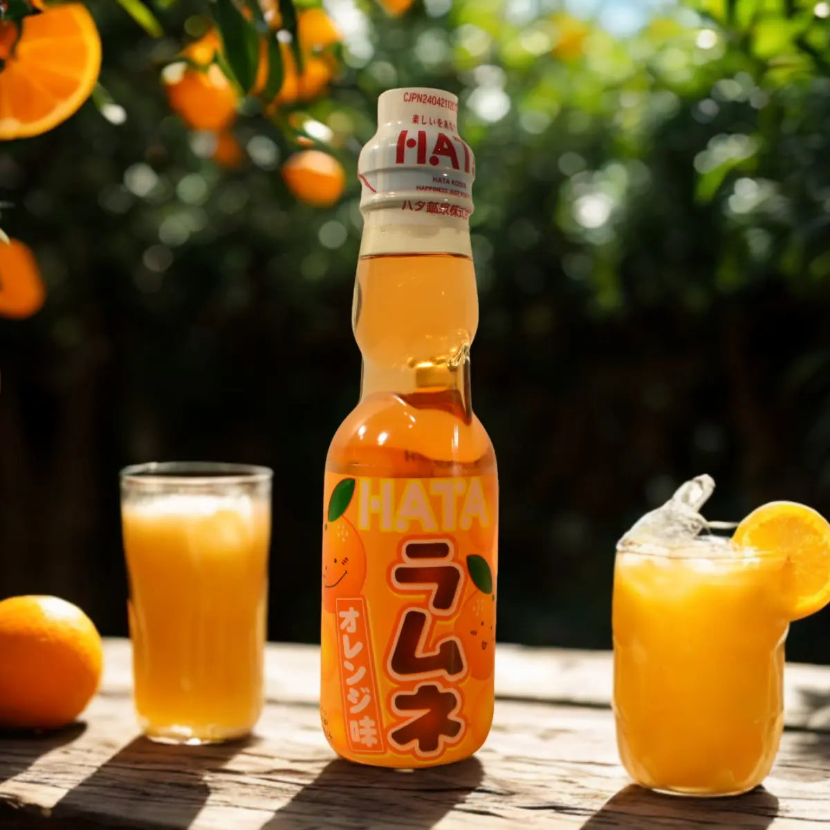 Hata orange Yuuki snacks