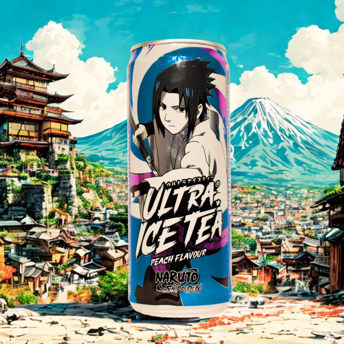 Thé pêche édition Naruto shippuden _ Sasuke Yuuki snacks