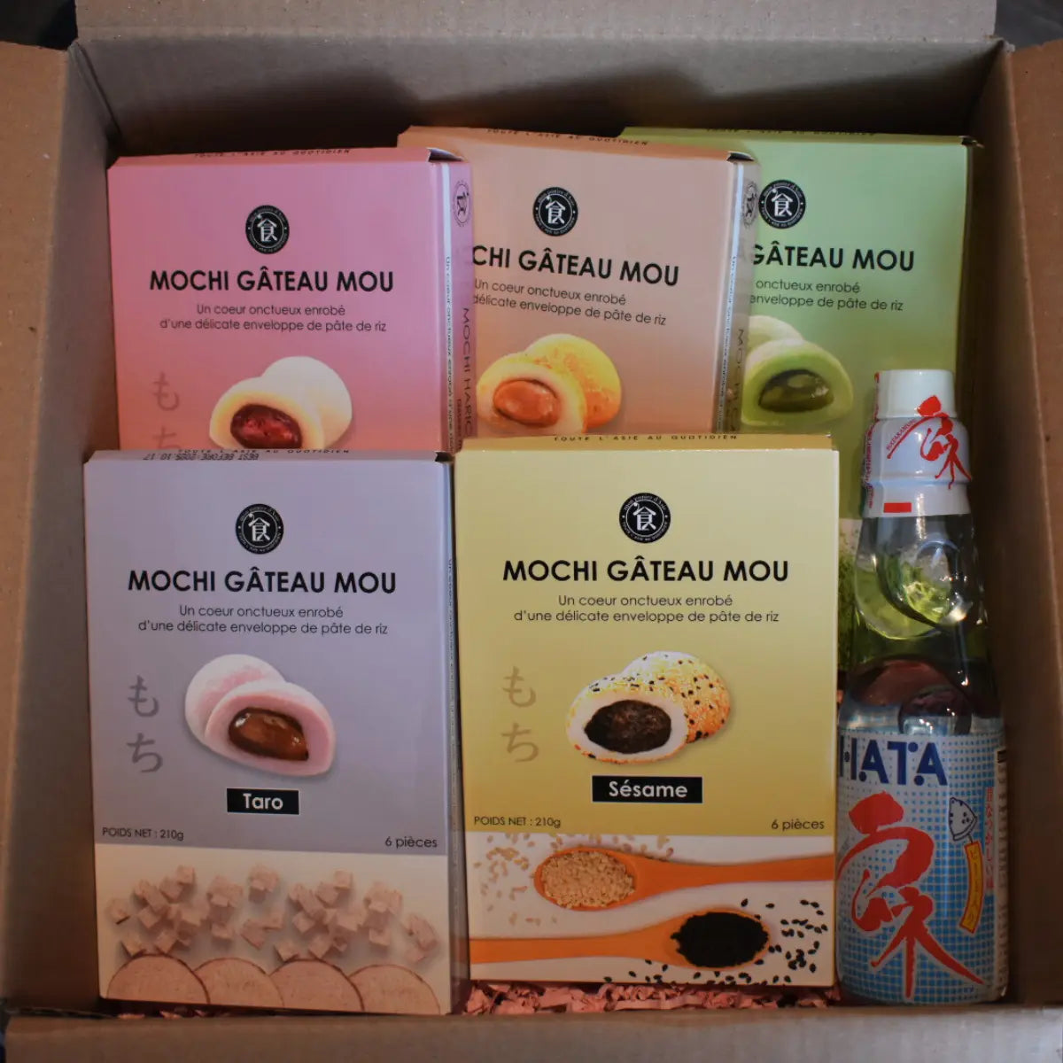 BOX Mochis Yuuki snacks