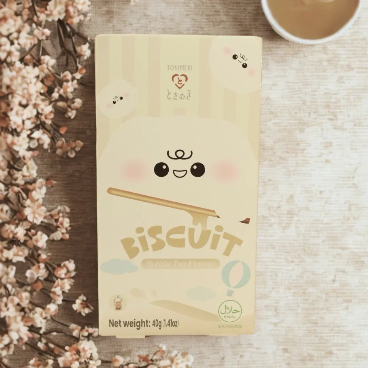 Tokimeki Biscuit Bubble tea Yuuki snacks