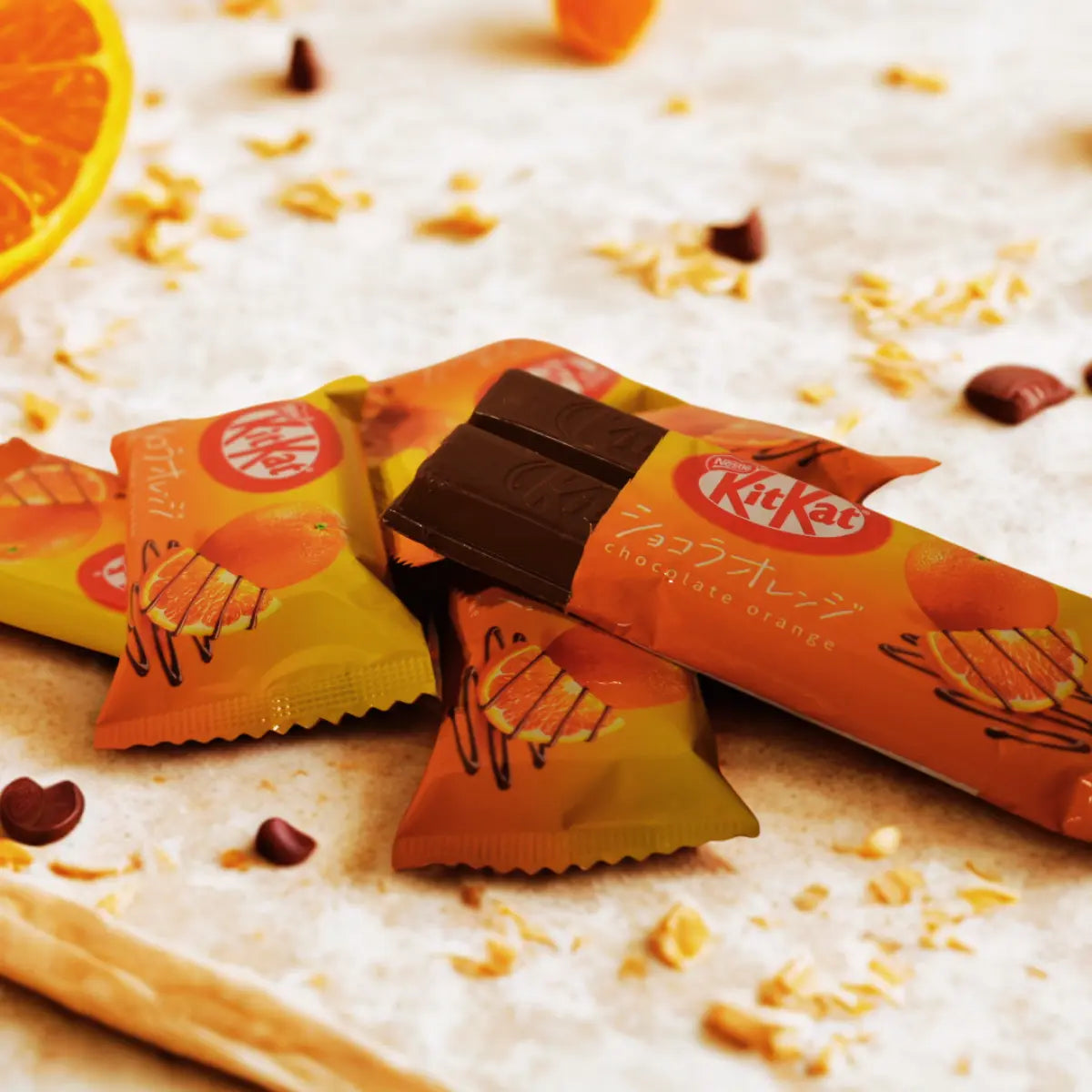 Kit Kat Orange Yuuki snacks
