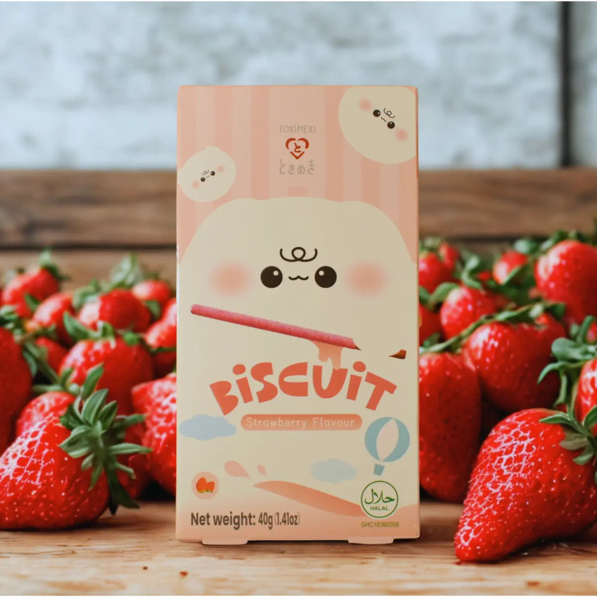 Tokimeki Biscuit Fraise Yuuki snacks