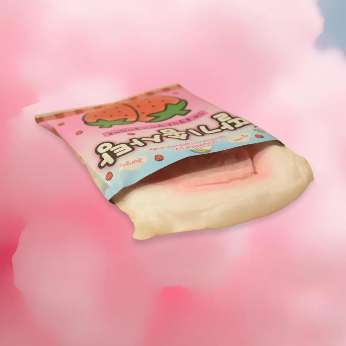 Barbe à papa fraise Yuuki snacks