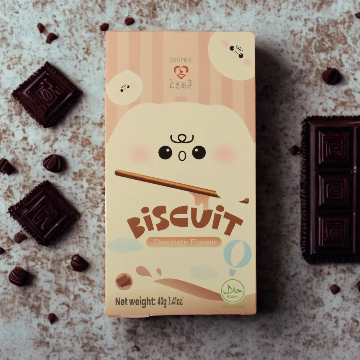 Tokimeki Biscuit Chocolat Yuuki snacks