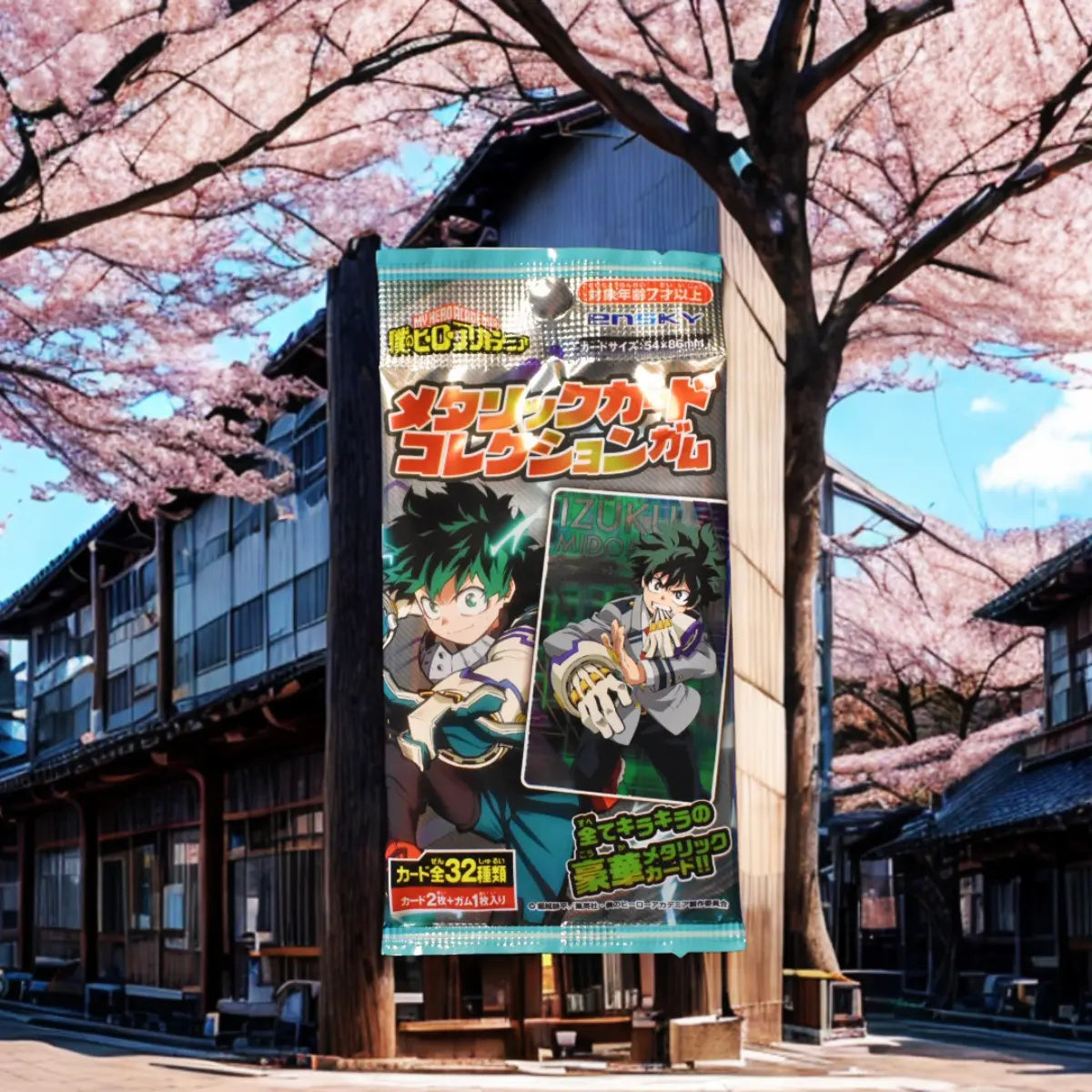 Chewing gum My hero academia + cartes Yuuki snacks