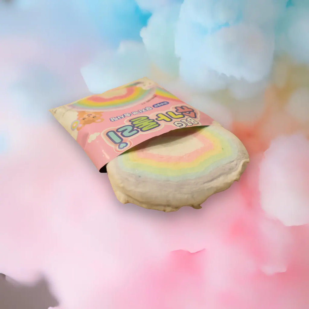 Barbe à papa Arc en ciel multifruit Yuuki snacks