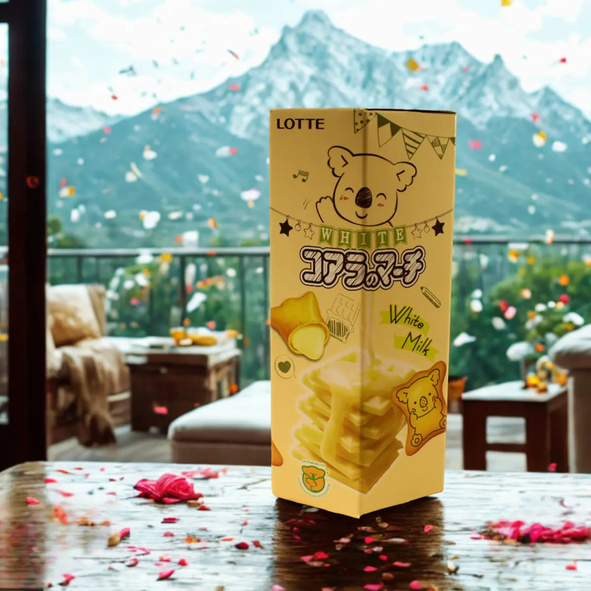 Biscuit Koala Chocolat Blanc Yuuki snacks