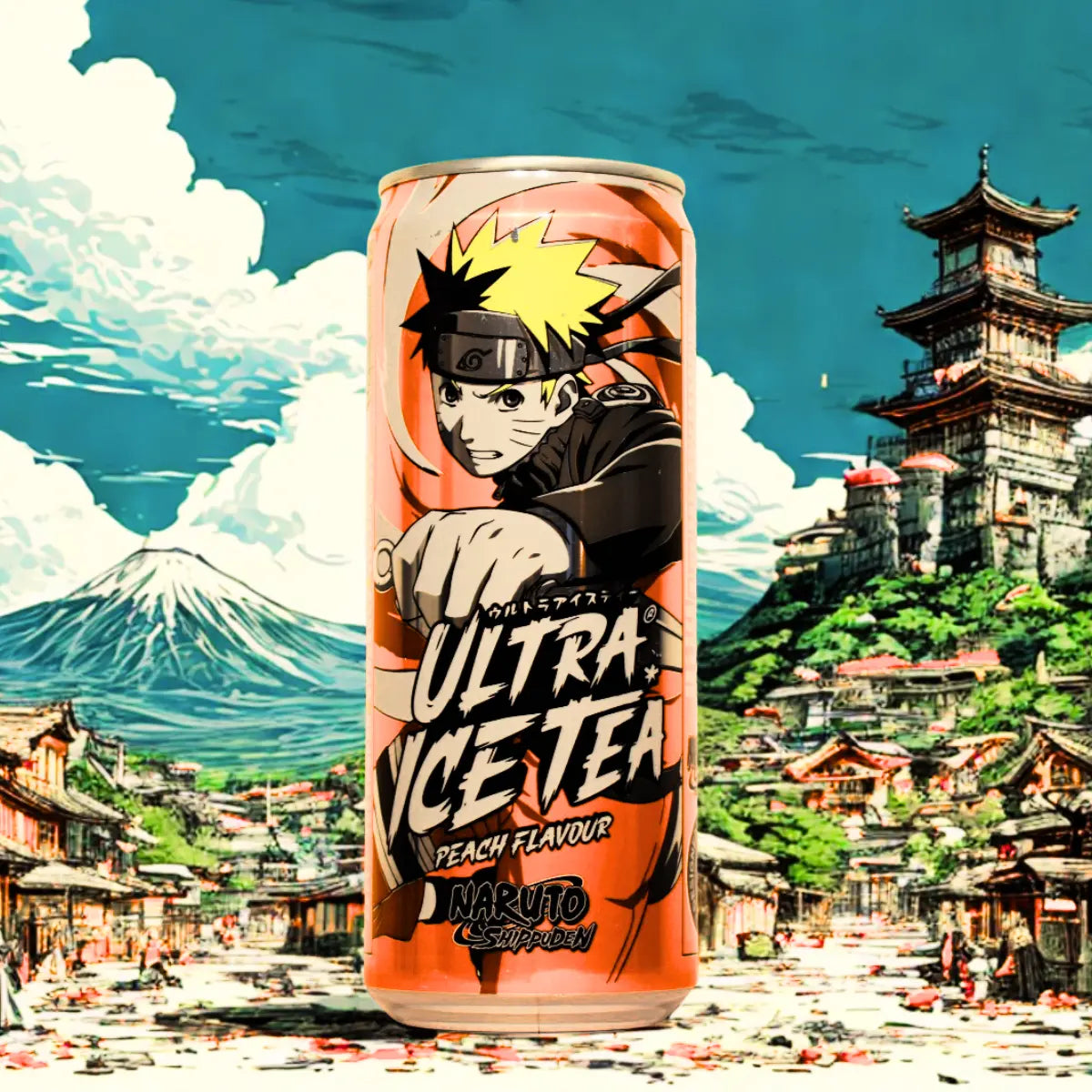 Thé pêche édition Naruto Shippuden _ Naruto Yuuki snacks