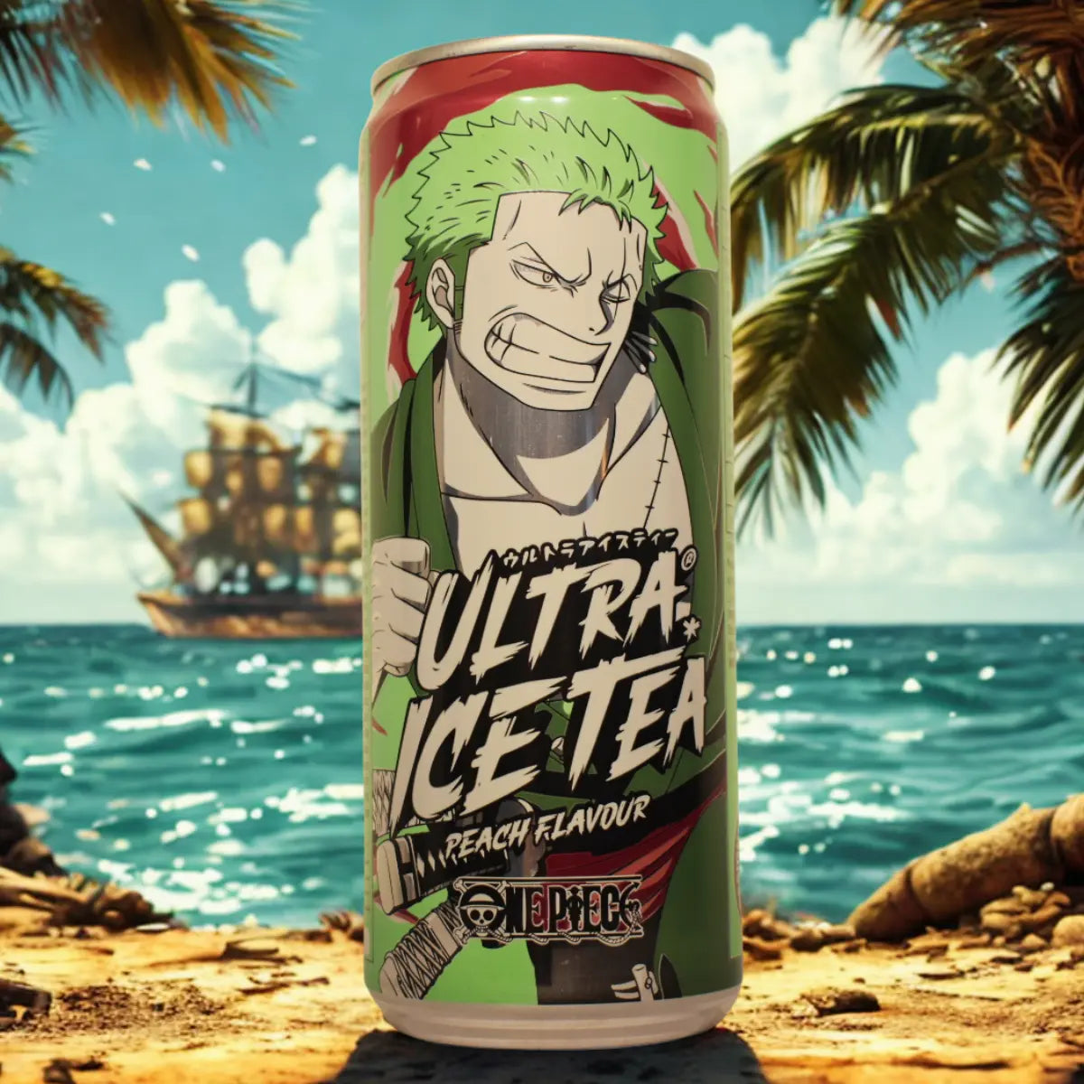 Thé pêche One Piece _ Zoro Yuuki snacks